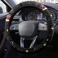 No Kings In America Since 1776 Steering Wheel Cover We The People USA Flag - Wonder Print Shop
