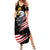 No Kings In America Since 1776 Summer Maxi Dress We The People USA Flag - Wonder Print Shop