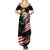 No Kings In America Since 1776 Summer Maxi Dress We The People USA Flag - Wonder Print Shop