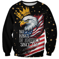 No Kings In America Since 1776 Sweatshirt We The People USA Flag - Wonder Print Shop