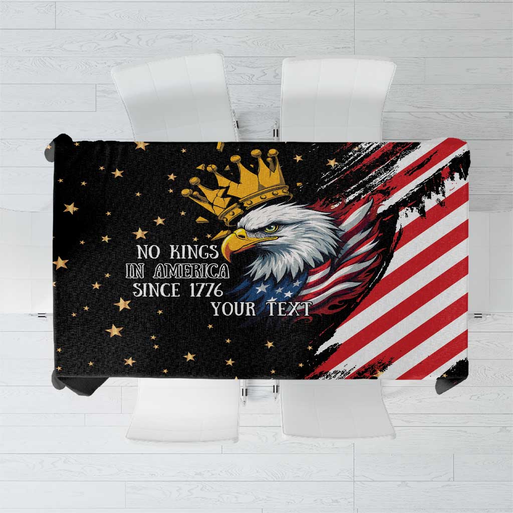 No Kings In America Since 1776 Tablecloth We The People USA Flag - Wonder Print Shop