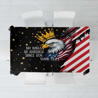 No Kings In America Since 1776 Tablecloth We The People USA Flag - Wonder Print Shop