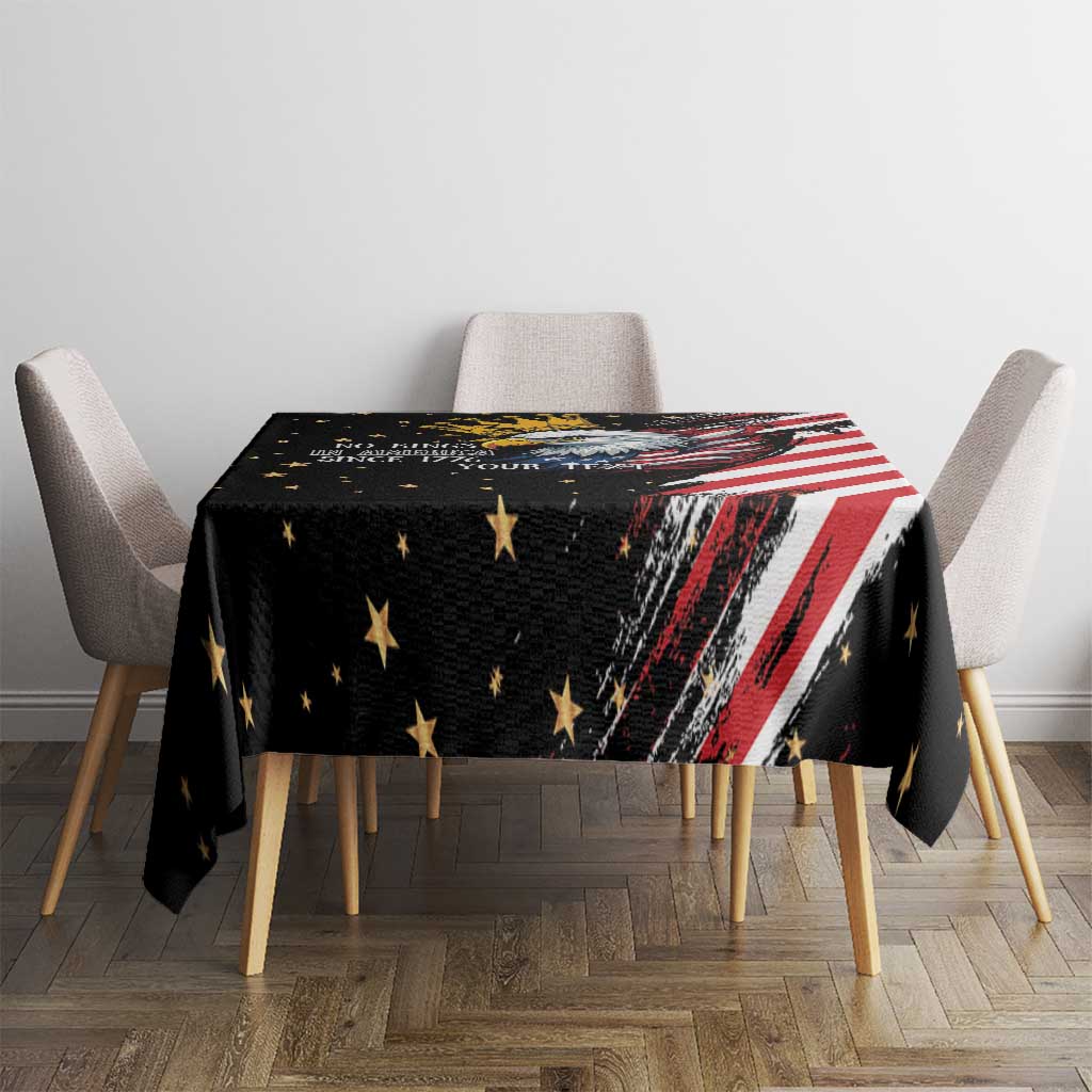 No Kings In America Since 1776 Tablecloth We The People USA Flag - Wonder Print Shop