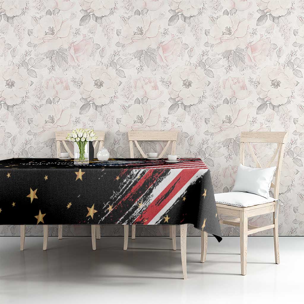 No Kings In America Since 1776 Tablecloth We The People USA Flag - Wonder Print Shop