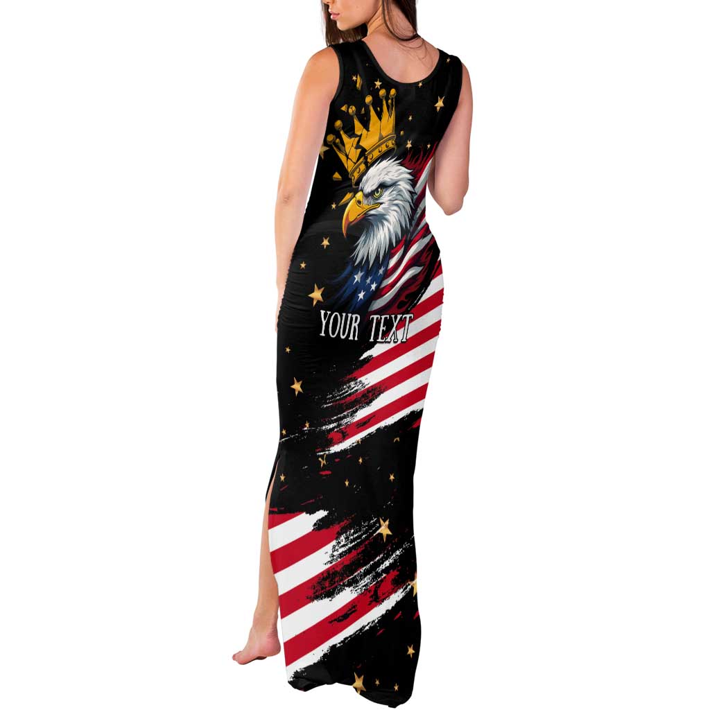 No Kings In America Since 1776 Tank Maxi Dress We The People USA Flag - Wonder Print Shop