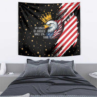 No Kings In America Since 1776 Tapestry We The People USA Flag - Wonder Print Shop