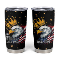 No Kings In America Since 1776 Tumbler Cup We The People USA Flag - Wonder Print Shop