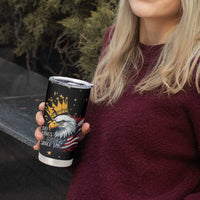 No Kings In America Since 1776 Tumbler Cup We The People USA Flag - Wonder Print Shop