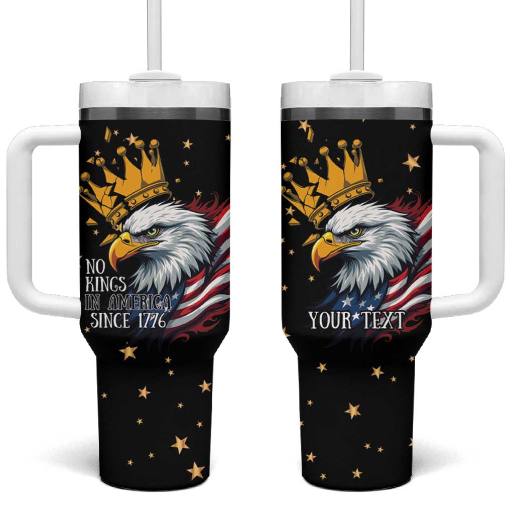 No Kings In America Since 1776 Tumbler With Handle We The People USA Flag - Wonder Print Shop