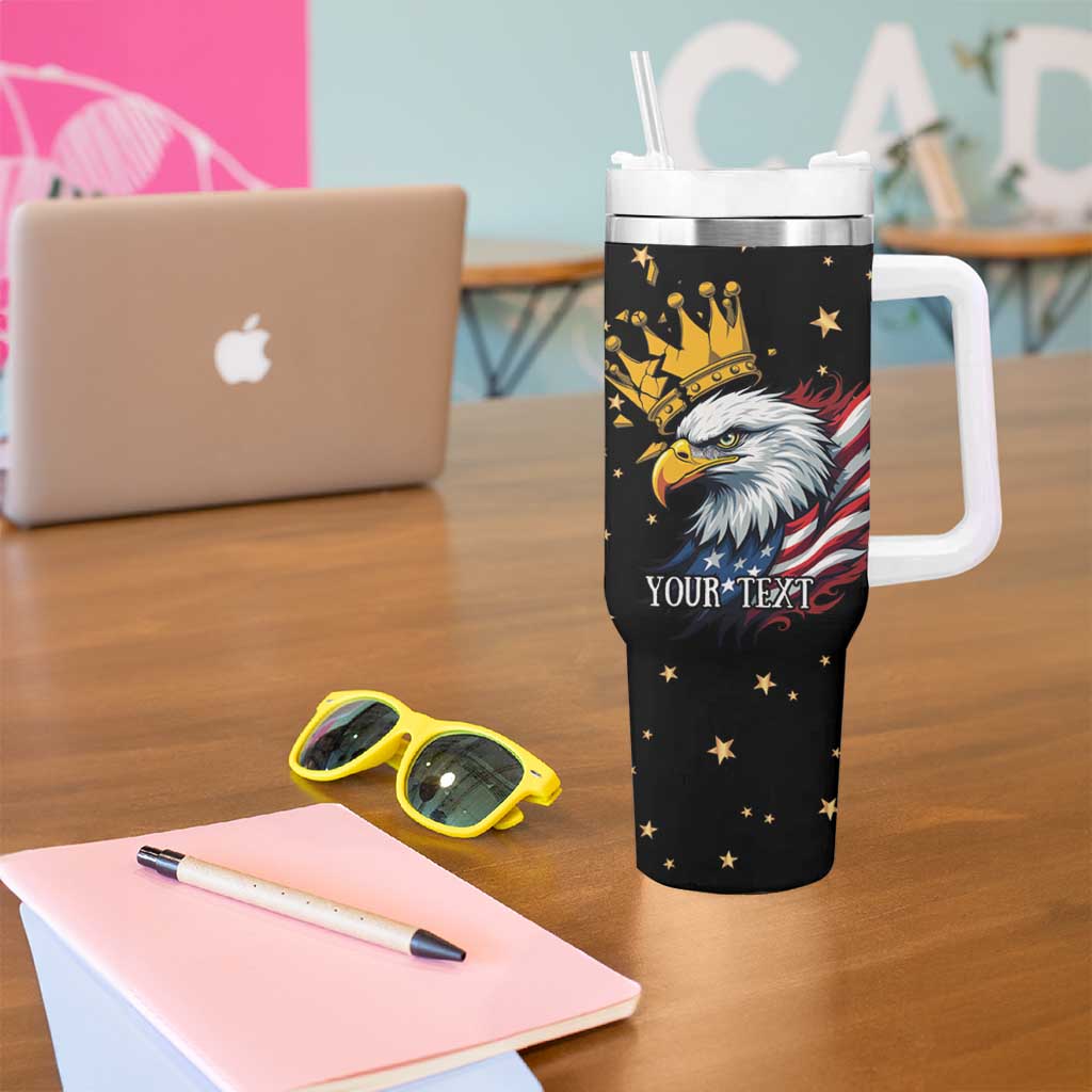 No Kings In America Since 1776 Tumbler With Handle We The People USA Flag - Wonder Print Shop
