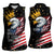 No Kings In America Since 1776 Women Sleeveless Polo Shirt We The People USA Flag - Wonder Print Shop
