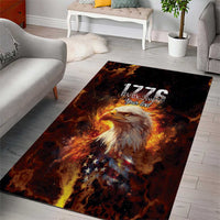 We The People Since 1776 Area Rug USA Flag Flame Eagle - Wonder Print Shop