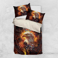 We The People Since 1776 Bedding Set USA Flag Flame Eagle - Wonder Print Shop