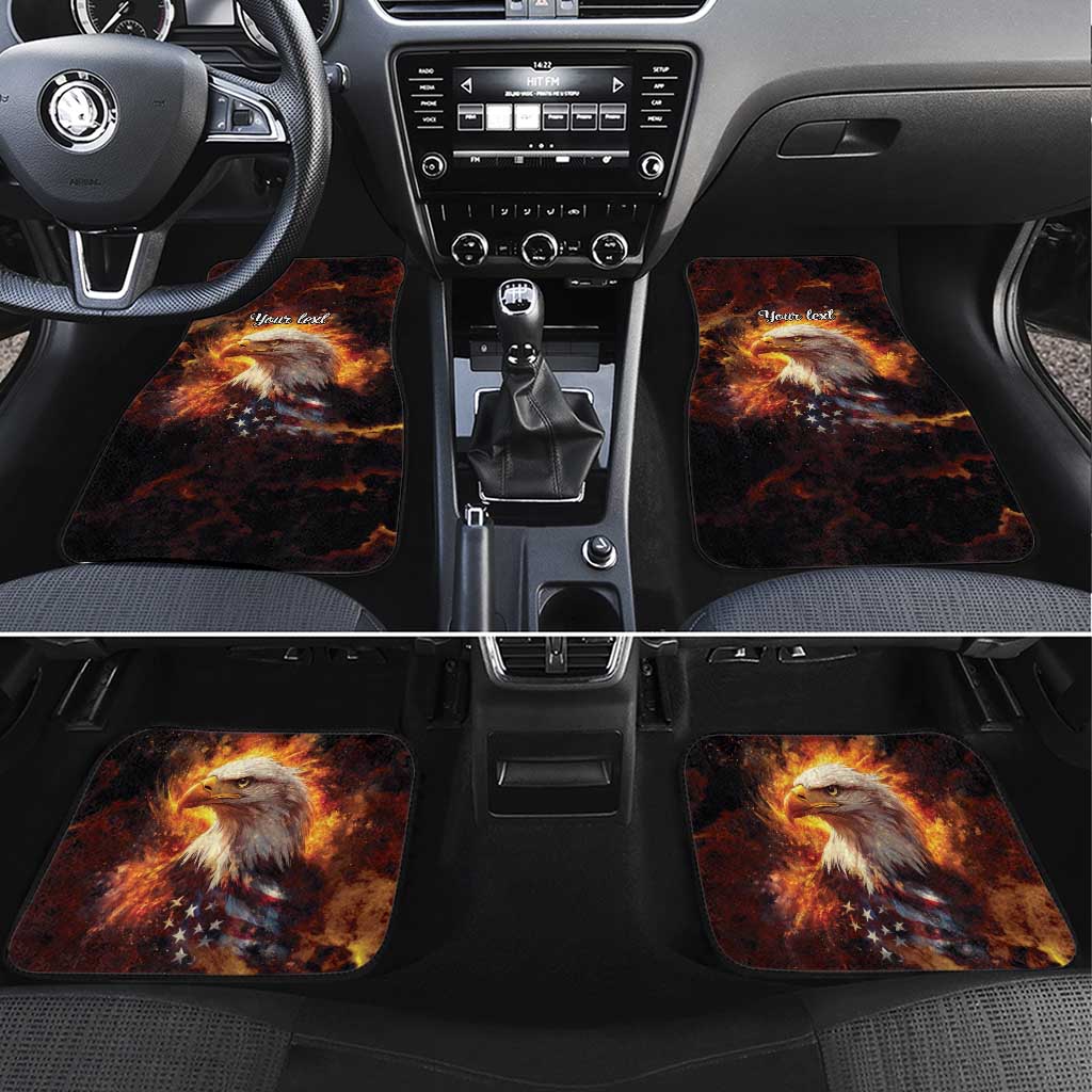 We The People Since 1776 Car Mats USA Flag Flame Eagle - Wonder Print Shop