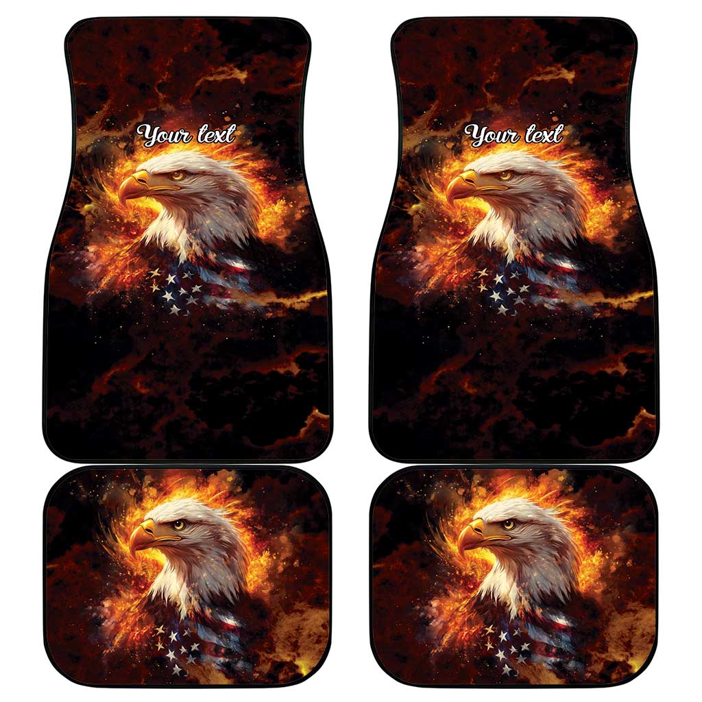 We The People Since 1776 Car Mats USA Flag Flame Eagle - Wonder Print Shop