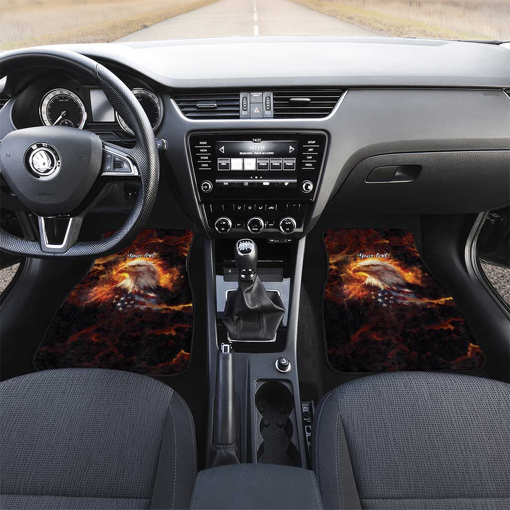 We The People Since 1776 Car Mats USA Flag Flame Eagle - Wonder Print Shop