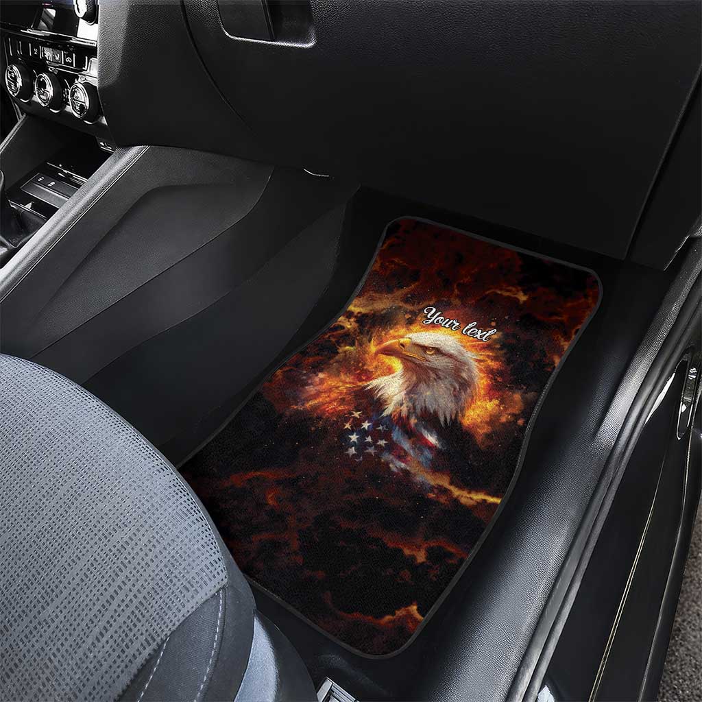 We The People Since 1776 Car Mats USA Flag Flame Eagle - Wonder Print Shop