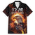 We The People Since 1776 Family Matching Summer Maxi Dress and Hawaiian Shirt USA Flag Flame Eagle - Wonder Print Shop