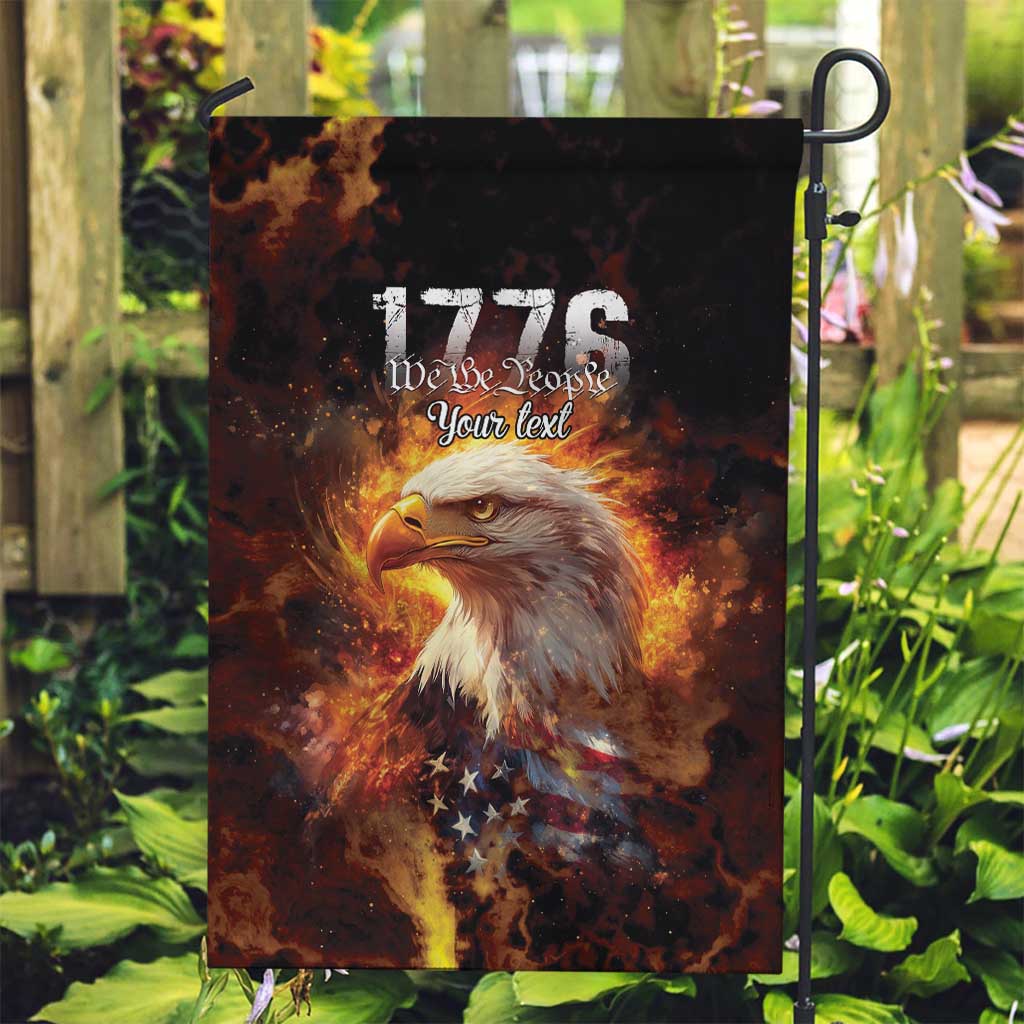 We The People Since 1776 Garden Flag USA Flag Flame Eagle - Wonder Print Shop