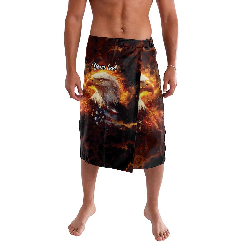We The People Since 1776 Lavalava USA Flag Flame Eagle - Wonder Print Shop