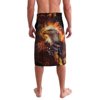 We The People Since 1776 Lavalava USA Flag Flame Eagle - Wonder Print Shop