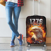 We The People Since 1776 Luggage Cover USA Flag Flame Eagle - Wonder Print Shop