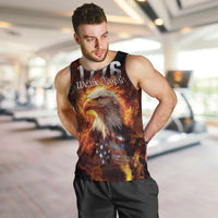 We The People Since 1776 Men Tank Top USA Flag Flame Eagle - Wonder Print Shop
