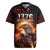 We The People Since 1776 Rugby Jersey USA Flag Flame Eagle - Wonder Print Shop