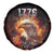 We The People Since 1776 Spare Tire Cover USA Flag Flame Eagle - Wonder Print Shop