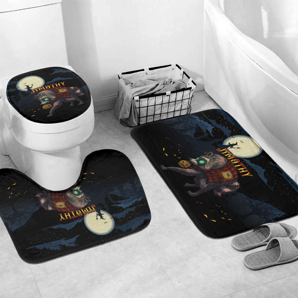 Halloween Raccoon Jimothy Bathroom Set