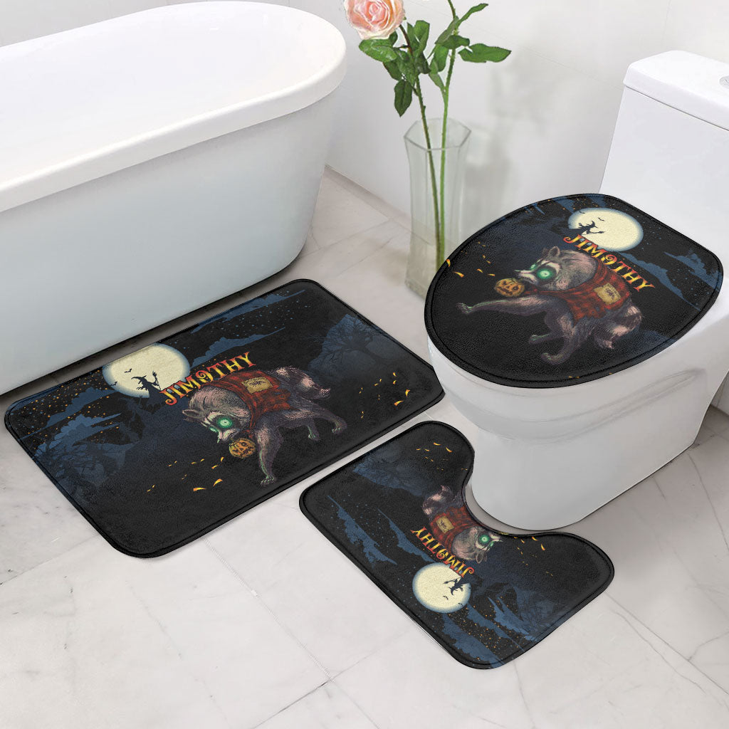 Halloween Raccoon Jimothy Bathroom Set
