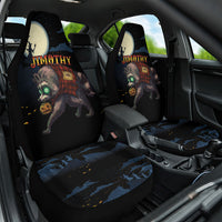 Halloween Raccoon Jimothy Car Seat Cover