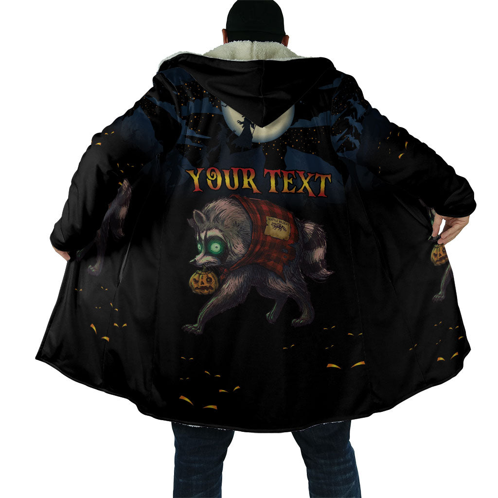 Halloween Raccoon Jimothy Personalized Cloak