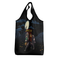 Halloween Raccoon Jimothy Grocery Bag