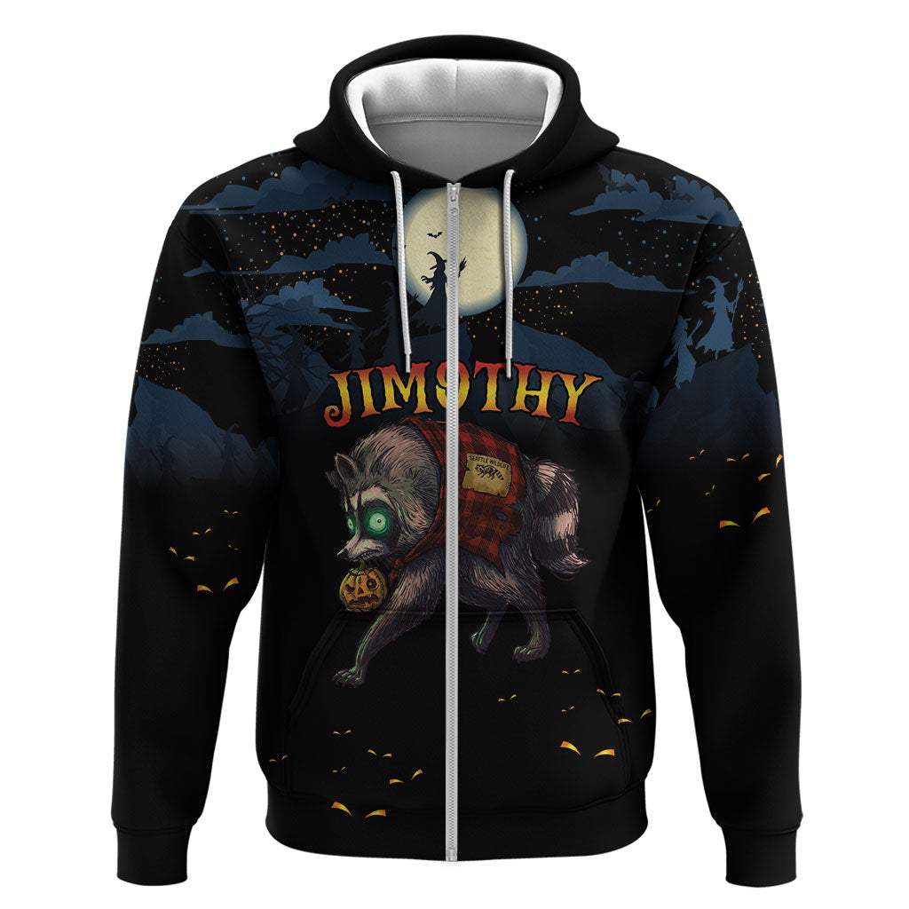 Halloween Raccoon Jimothy Personalized Hoodie