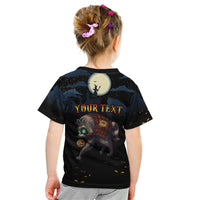 Halloween Raccoon Jimothy Personalized Kid T Shirt