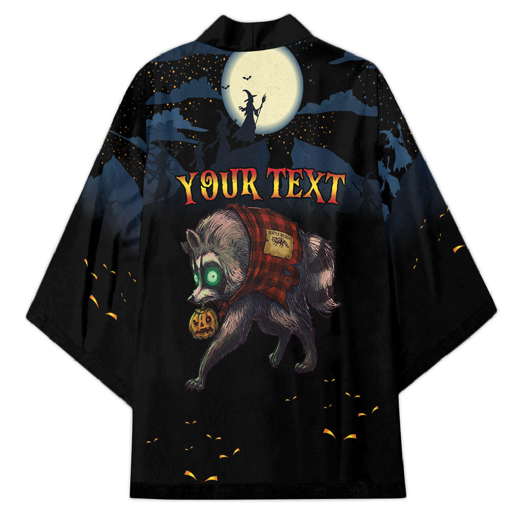 Halloween Raccoon Jimothy Personalized Kimono