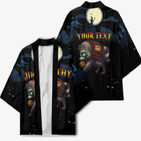 Halloween Raccoon Jimothy Personalized Kimono