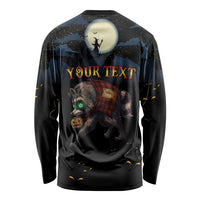 Halloween Raccoon Jimothy Personalized Long Sleeve Shirt