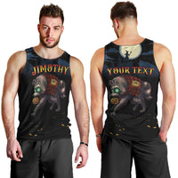 Halloween Raccoon Jimothy Personalized Men Tank Top