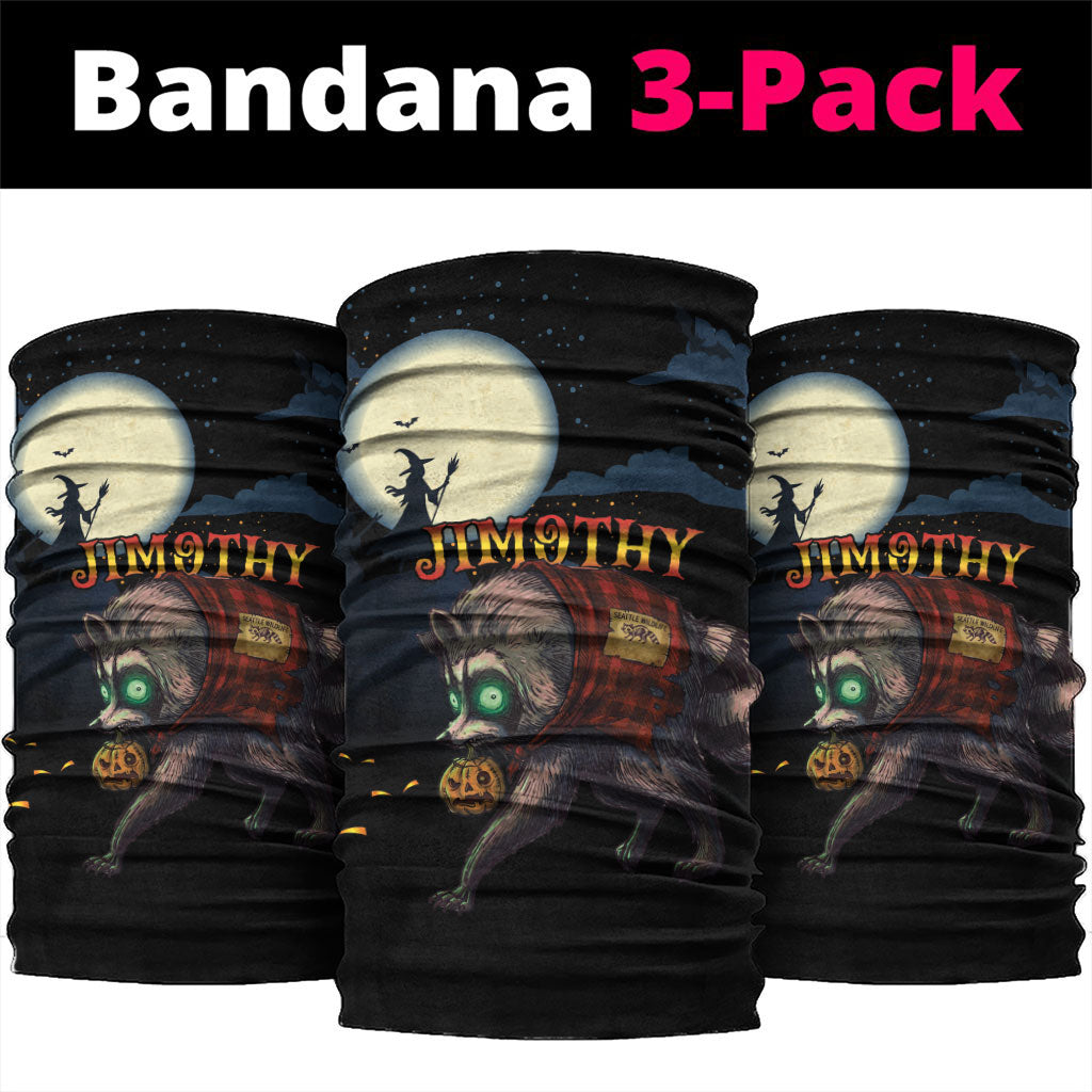 Halloween Raccoon Jimothy Neck Gaiter
