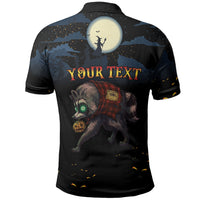 Halloween Raccoon Jimothy Personalized Polo Shirt