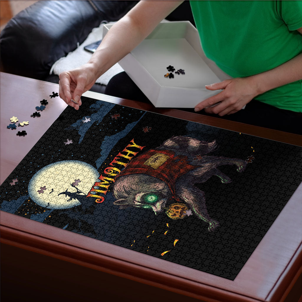 Halloween Raccoon Jimothy Puzzle