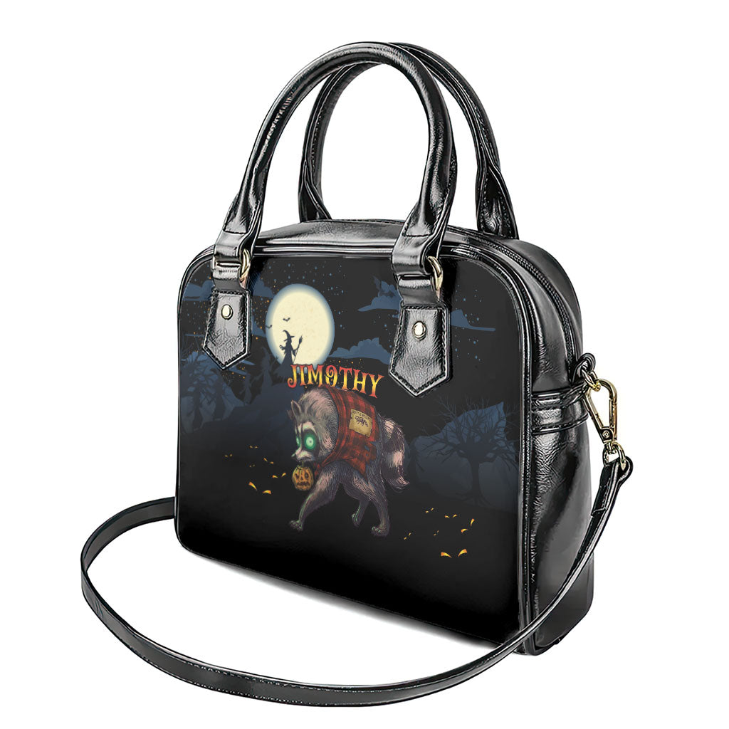 Halloween Raccoon Jimothy Shoulder Handbag