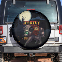 Halloween Raccoon Jimothy Spare Tire Cover