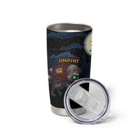 Halloween Raccoon Jimothy Personalized Tumbler Cup