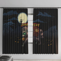 Halloween Raccoon Jimothy Window Curtain
