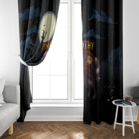 Halloween Raccoon Jimothy Window Curtain