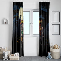 Halloween Raccoon Jimothy Window Curtain