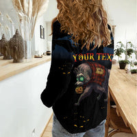 Halloween Raccoon Jimothy Personalized Women Casual Shirt